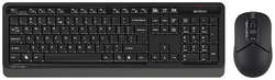 Клавиатура и мышь A4Tech Fstyler FG1012 BLACK Черная