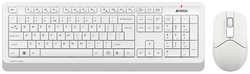 Клавиатура и мышь A4Tech Fstyler FG1012 WHITE Белая