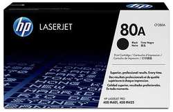 Картридж HP лазерный 80A CF280A черный (2700стр.) для LJ Pro M401 M425