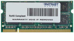 Оперативная память Patriot Memory 2Gb 1шт. Patriot PSD22G8002S