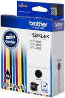 Картридж Brother струйный LC529XLBK черный (2400стр.) для DCP-J100 J105 J200