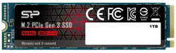 Твердотельный накопитель(SSD) Silicon Power SSD накопитель M-Series SP001TBP34A80M28 1Tb