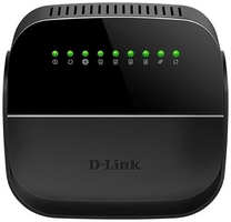 Роутер Wi-Fi D-Link DSL 2640U R1A Черный (DSL-2640U/R1A)