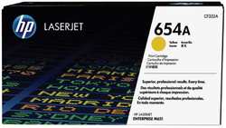 Картридж лазерный HP 654A CF332A желтый (15000стр.) для CLJ Ent M651n M651dn M651xh M680dn M680f