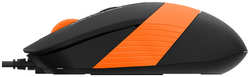 Мышь A4Tech Fstyler FM10 Оранжевая (FM10 ORANGE)