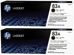 Картридж лазерный HP 83A CF283AD черный x2упак. (3000стр.) для LJ Pro M125nw M127fw