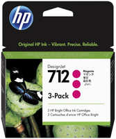 Картридж струйный HP 712 3ED78A пурпурный x3упак. (29мл) для DJ Т230 630