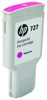 Картридж струйный HP 727 F9J77A пурпурный (300мл) для DJ T1500 T1530 T2500 T2530 T920 T930