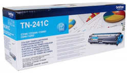 Картридж лазерный Brother TN241C голубой (1400стр.) для HL3140 3150 3170 DCP9020 MFC9140 9330 9340
