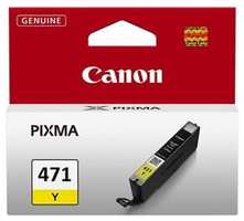 Картридж струйный Canon CLI-471Y 0403C001 для Pixma MG5740 MG6840 MG7740