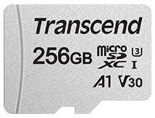 Карта памяти Transcend microSDXC 256Gb Class10 TS256GUSD300S A