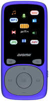 Плеер Digma Hi-Fi Flash B4 8Gb Синий (B4BL)
