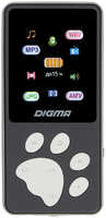 Плеер Digma Hi-Fi Flash S4 8Gb Черный (S4BG)