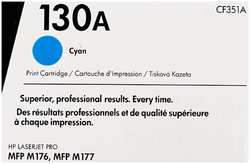 Картридж HP лазерный 130A CF351A для M153 M176 M177