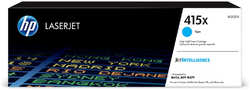 Картридж HP лазерный 415X W2031X голубой (6000стр.) для LJ M454 MFP M479