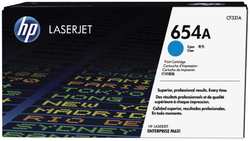 Картридж HP лазерный 654A CF331A голубой (15000стр.) для CLJ Ent M651n M651dn M651xh M680dn M680f