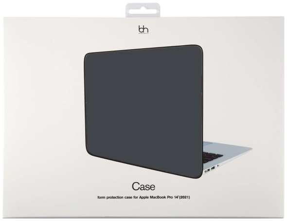 Кейс для MacBook Barn&Hollis Matte Case MacBook Pro 14 (2021) серый 3714805074