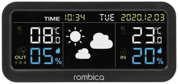 Метеостанция Rombica BoxCast 1 WTS-03 Black 3714821472