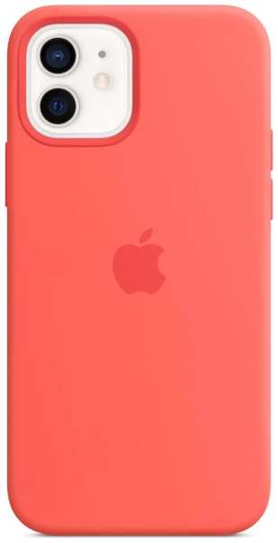 Чехол Apple iPhone 12 / 12 Pro Silicone MagSafe Pink Citrus 3714822110