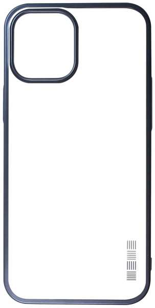 Чехол InterStep Decor NEW MAT iPhone 12 Pro Max Синий 3714822815