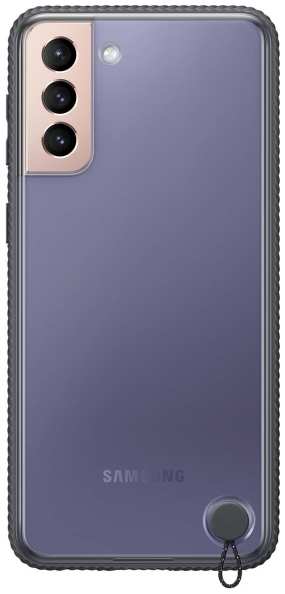 Чехол Samsung Clear Protective Cover S21+ Black frame EF-GG996 3714829949