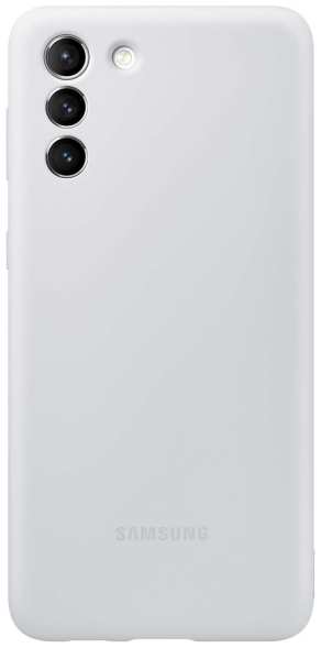 Чехол Samsung Silicone Cover S21+ Light Gray (EF-PG996) 3714829986