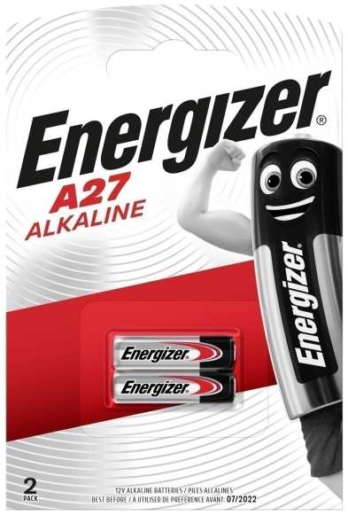 Батарея Energizer A27 12V Alkaline 2шт