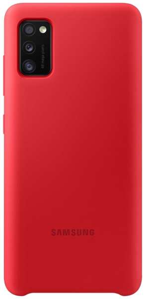 Чехол Samsung Silicone Cover для Galaxy A41, Red 3714871106
