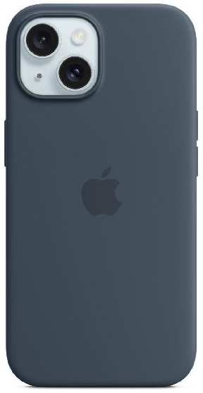 Чехол Apple iPhone 15 Silicone Case MagSafe Storm