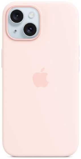 Чехол Apple iPhone 15 Silicone Case MagSafe Light