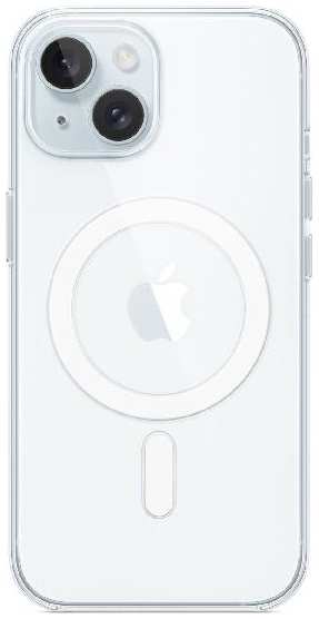 Чехол Apple iPhone 15 Clear Case MagSafe