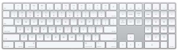 Клавиатура беспроводная Apple Magic Keyboard with Numeric Keypad (MQ052)