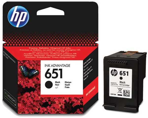 Картридж для струйного принтера HP 651 C2P10AE