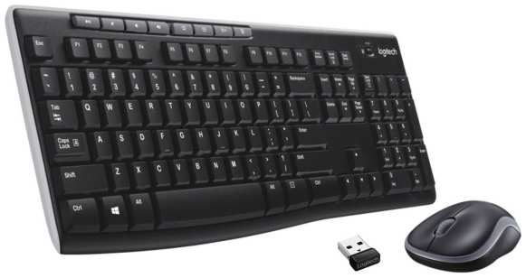Комплект клавиатура+мышь Logitech MK275 (920008535) (русская раскладка)