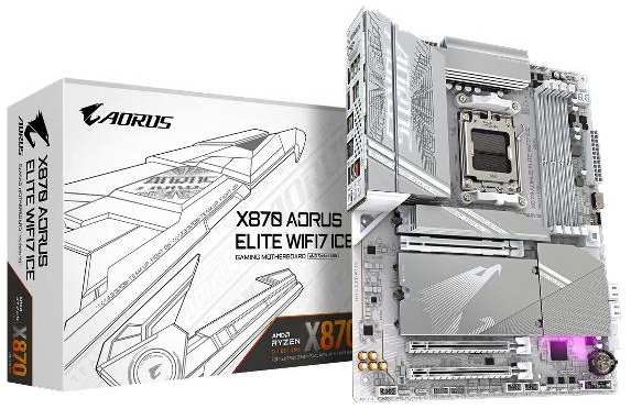 Материнская плата GIGABYTE X870 AORUS ELITE WIFI7 ICE 37244244918