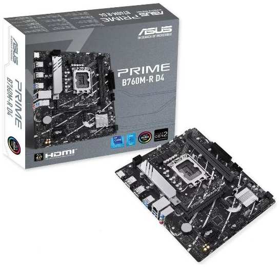 Материнская плата ASUS PRIME B760M-R D4