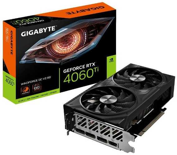 Видеокарта GIGABYTE GeForce RTX 4060 Ti 8GB GV-N406TWF2OCV2-8GD 37244248259