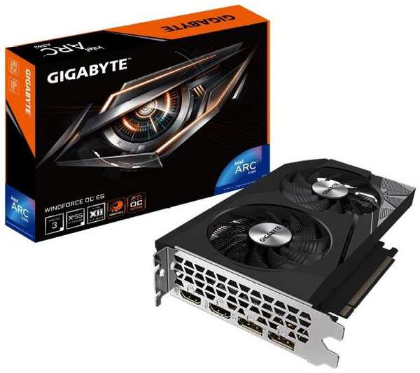 Видеокарта GIGABYTE Arc A380 6GB GV-IA380WF2OC-6GD 37244248278