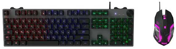 Комплект клавиатура и мышь игровые Oklick GMNG 500GMK