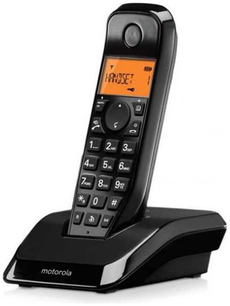 Телефон dect Motorola S1201 Black 37244409998