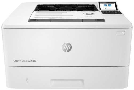 Лазерный принтер (чер-бел) HP LaserJet Enterprise M406dn 3PZ15A