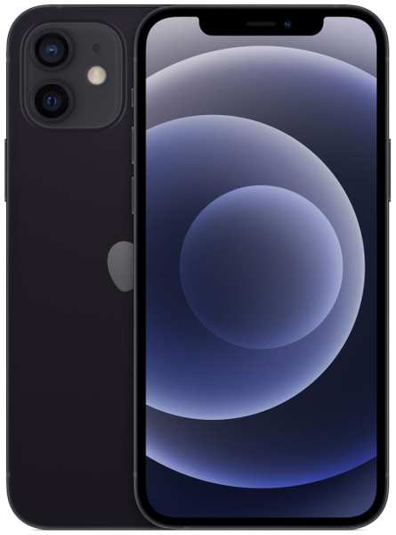 Смартфон Apple iPhone 12 64GB nanoSim/eSim Black 37244418862