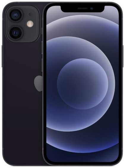 Смартфон Apple iPhone 12 64GB nanoSim/eSim Black 37244434549