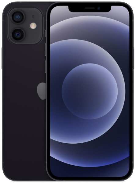 Смартфон Apple iPhone 12 64GB nanoSim/eSim Black 37244437011