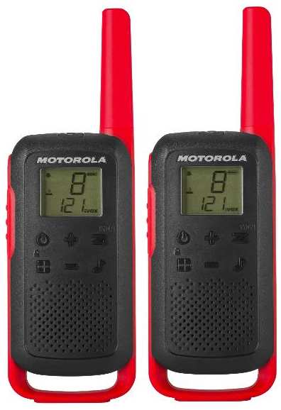 Радиостанция Motorola TalkAbout T62 Red (B6P00811RDRMAW) 37244440643