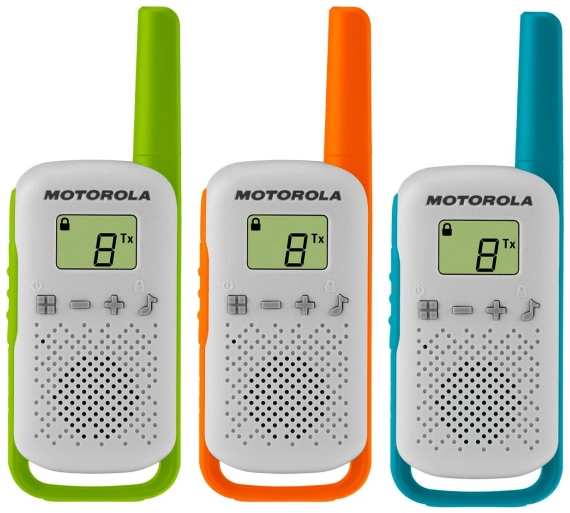 Радиостанция Motorola Talkabout T42 Triple (3 шт.) 37244440688
