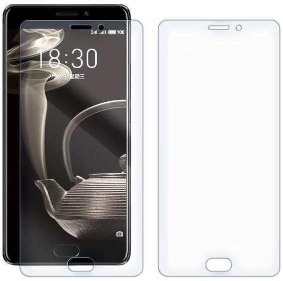 Защитное стекло для смартфона Krutoff для Meizu Pro 7 Plus