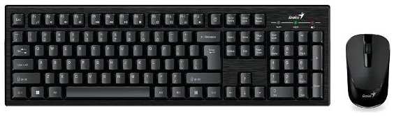 Комплект клавиатура и мышь Genius KM-8101