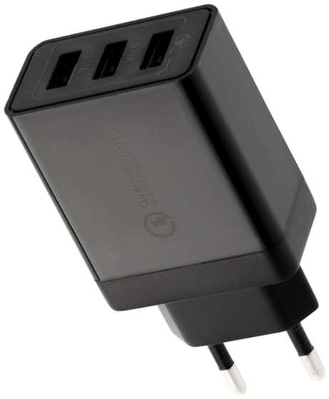 Сетевое зарядное устройство USB Rexant 3xUSB Quick charge