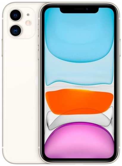 Смартфон Apple iPhone 11 64GB nanoSim/eSim White 37244487603